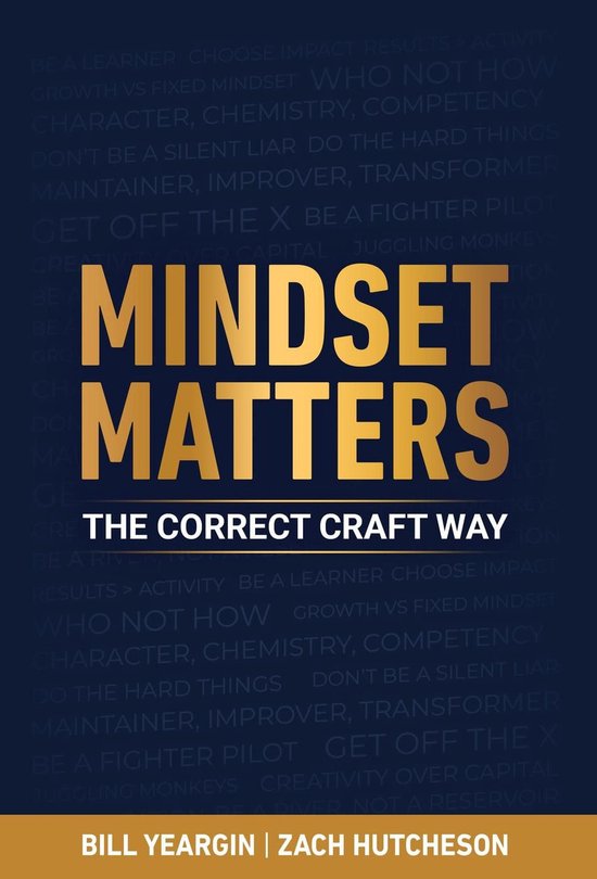 Mindset Matters: The Correct Craft Way - cover