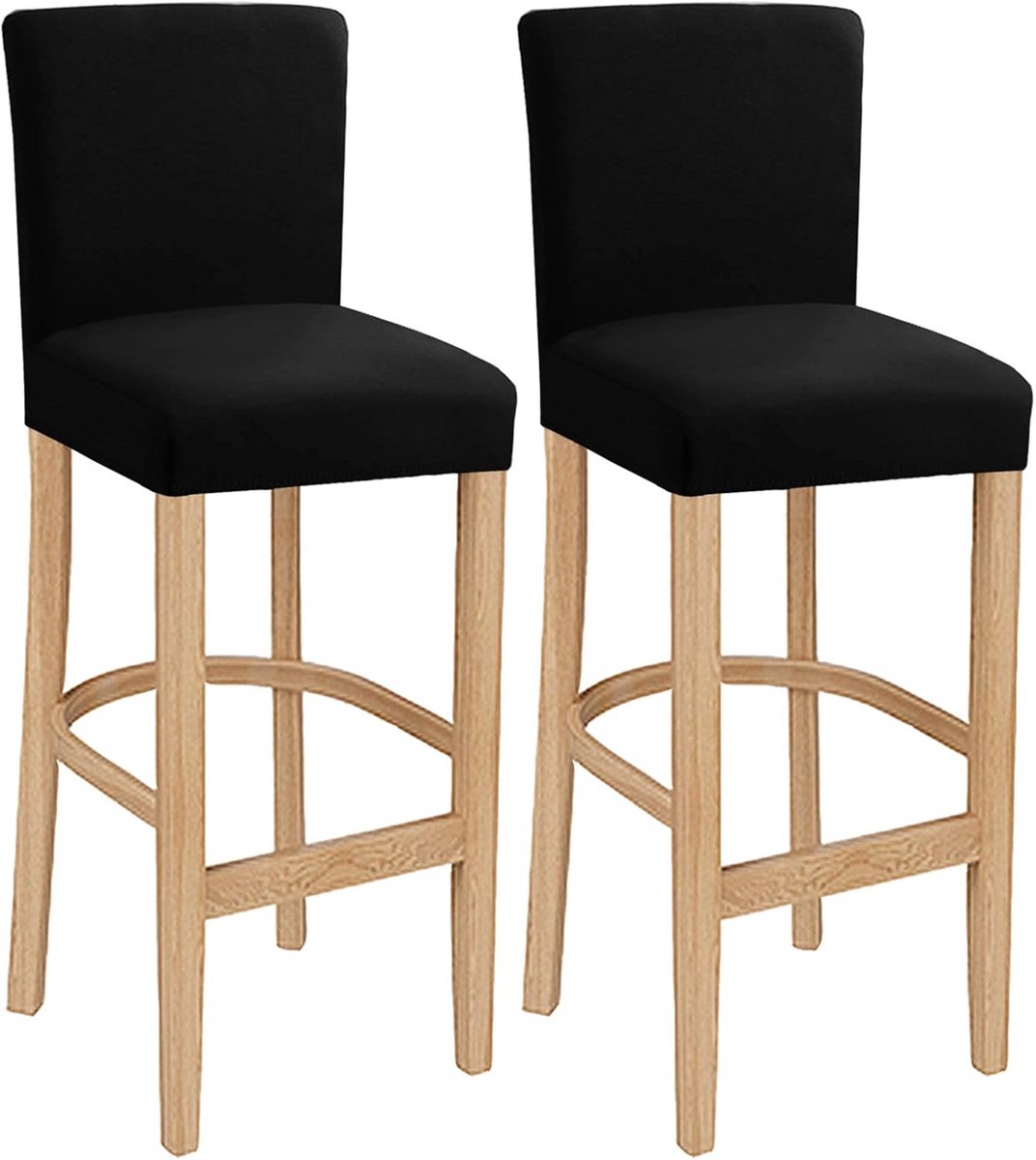 Stretchy Barkrukhoezen - Wasbaar en Afneembaar Zitovertrek voor Bar- en Eetkamerstoelen