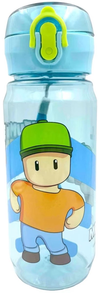 Stumble Guys All Day plastic fles met handvat 600 ml