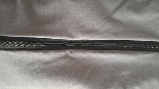 Slaaptunnel met rits grijs 90-200