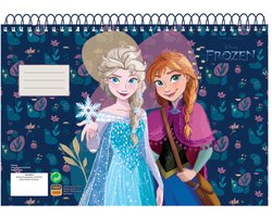 Disney Frozen Explore A/4 spiraalschetsboek, 30 bladen