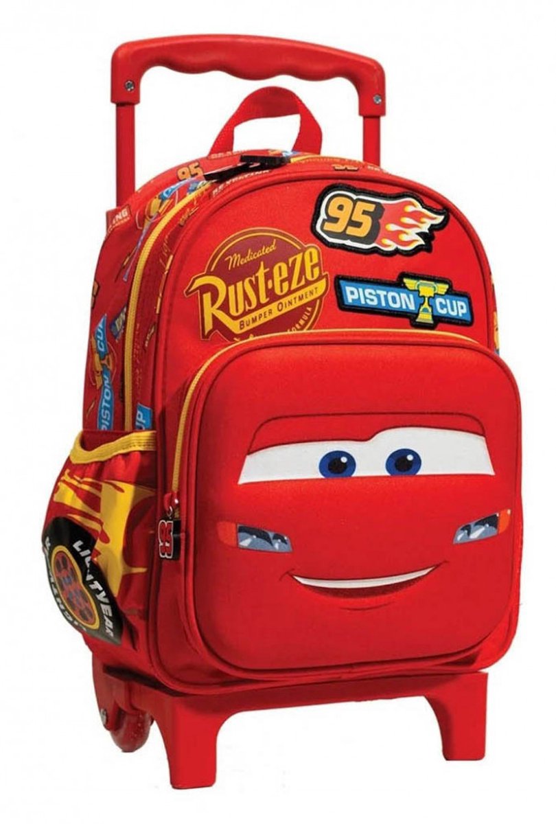 Disney Cars zuigerbeker rolbare kleuterrugzak, tas 30 cm