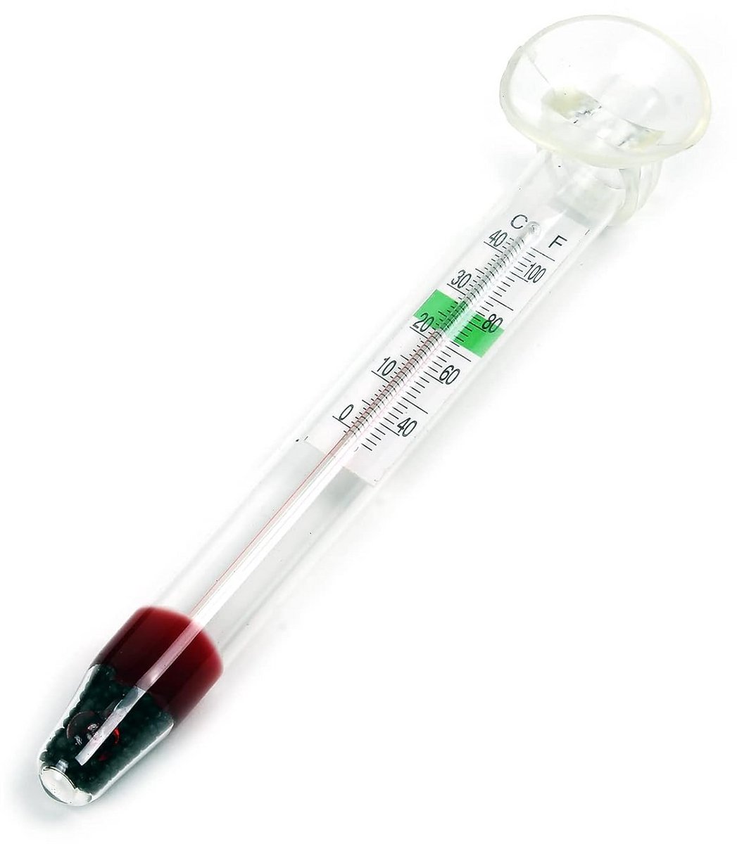 Drijvende Aquarium Thermometer met Zuignap voor Nauwkeurige Temperatuurmeting