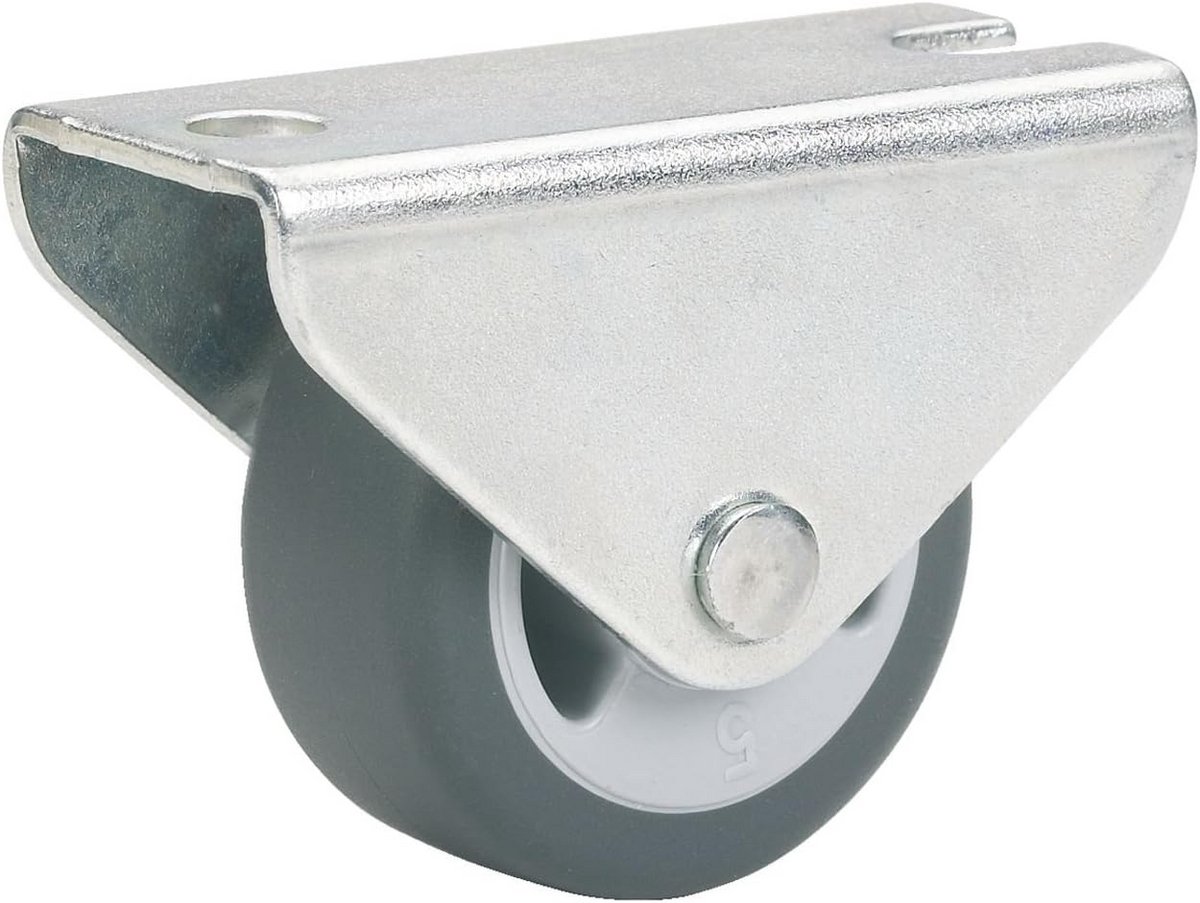 Zwenkwiel Parketrol 25x13 mm met Zachte TPE Zool voor Vloerbescherming