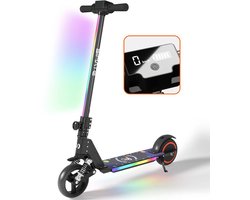 Elektrische Step Kinderen - 130W - 14km/u - 8km Bereik - inklapbaar - Zwart