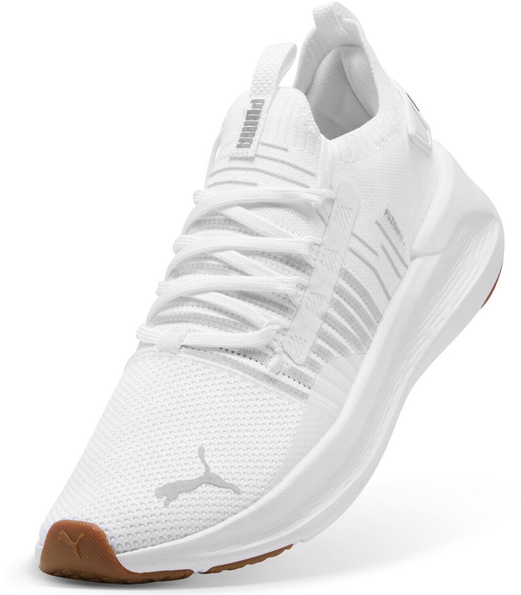 Puma Dames Softride Symmetry Fuzion Wns 310460 Sneaker Wit