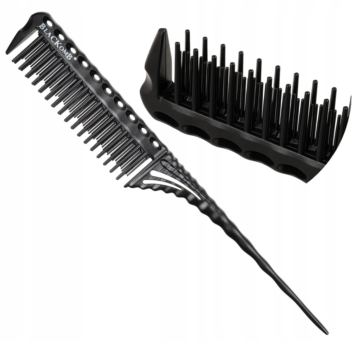 Professionele Haar Kam 3 Rijen - Kam voor het Tapiroeren van Haar - Professioneel, Stylist, Geschikt voor alle haartypes