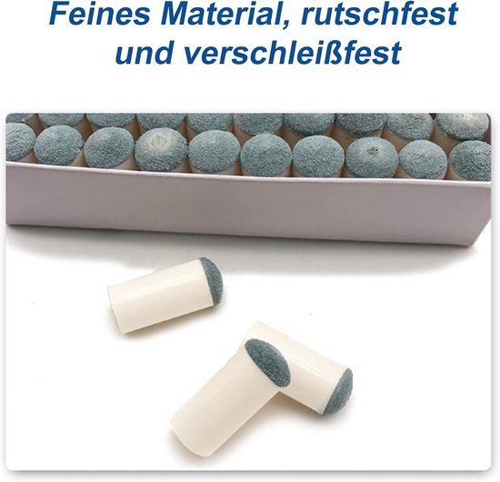 Golden crown - Biljartkeupunten - 10 mm biljartkeupunt - Eenvoudige montage - Kunststof - Biljartkeu-accessoires - Duurzaam en langdurig - Geschikt voor... van Golden Crown — afbeelding 3