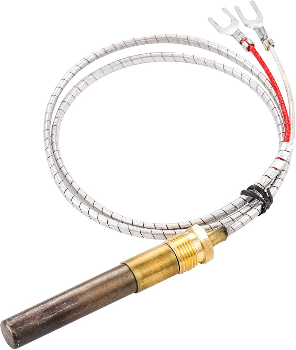 Universele Thermopile Generator 24 Inch voor Gas Open Haard, Boiler en Oven (750mV)