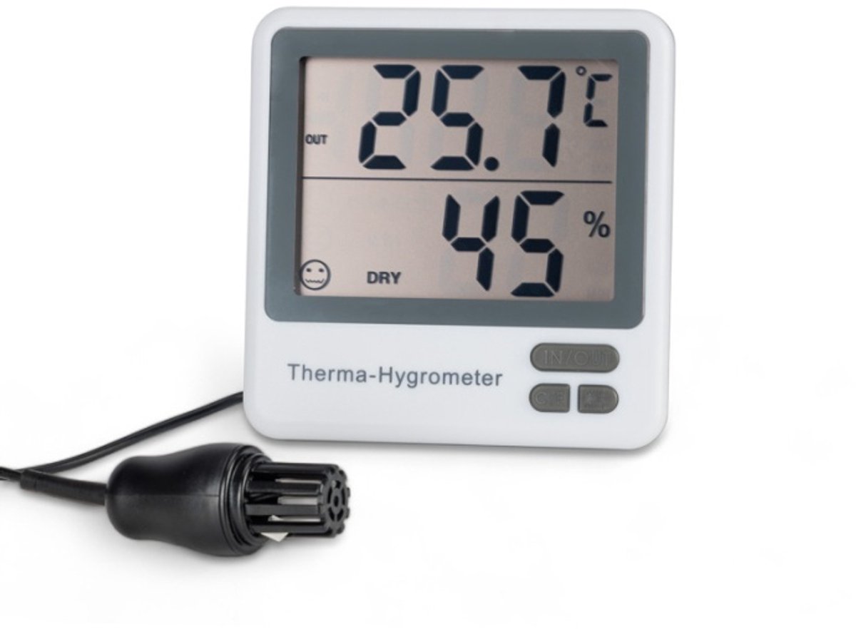ETI - Digitale Thermohygrometer + Externe Sensor