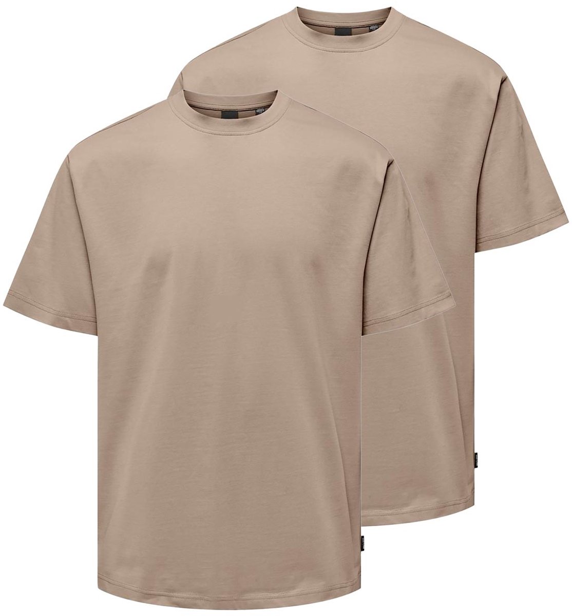Only & Sons Heren t-shirt 2 pack Onsfred