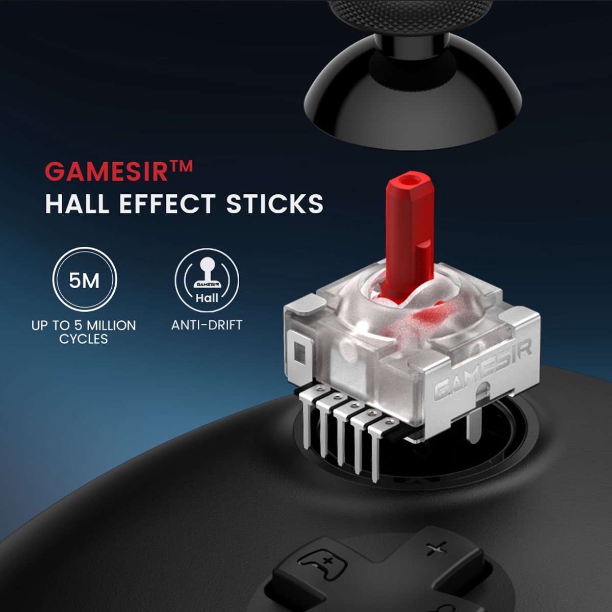 Gamesir G7 - Bedrade controller - Zwart thumbnail 3