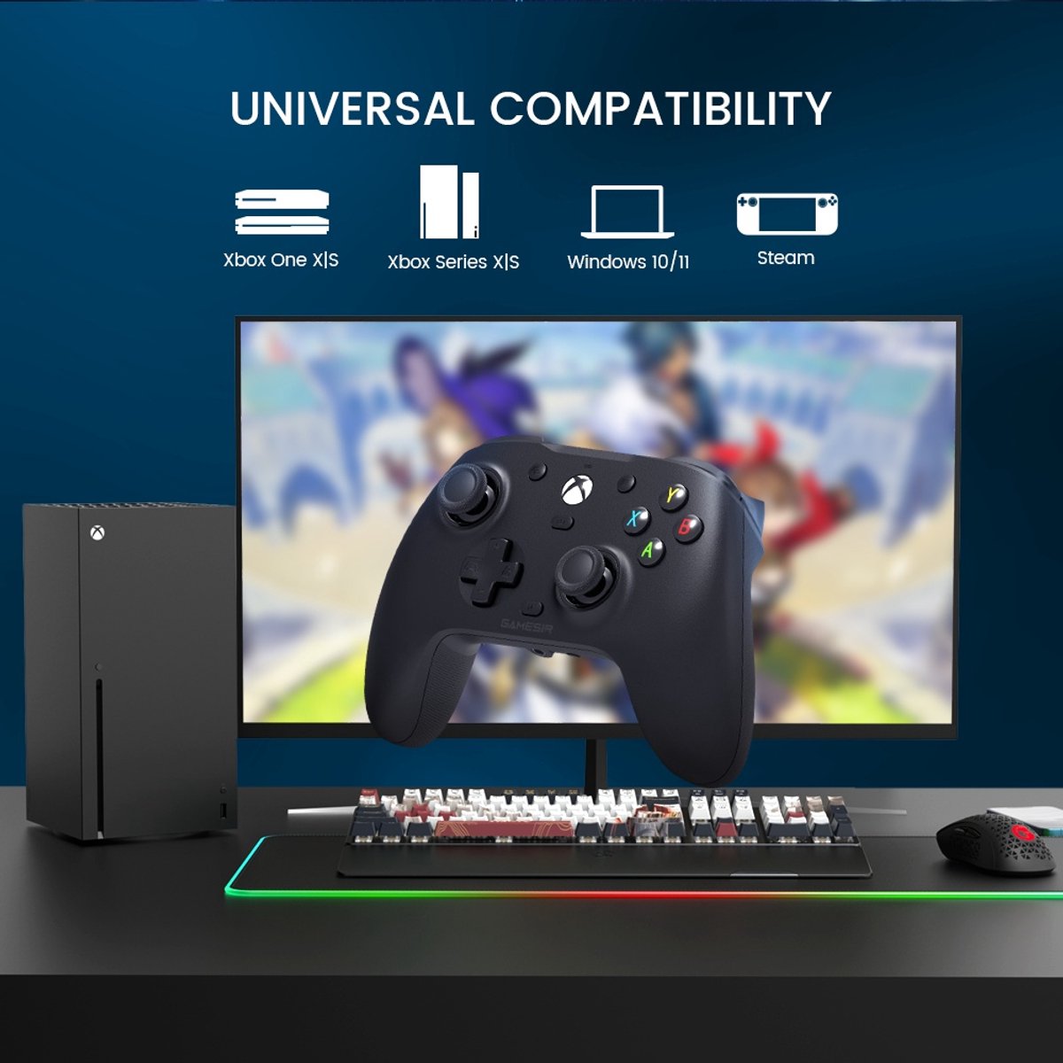 Gamesir G7 - Bedrade controller - Zwart thumbnail 5