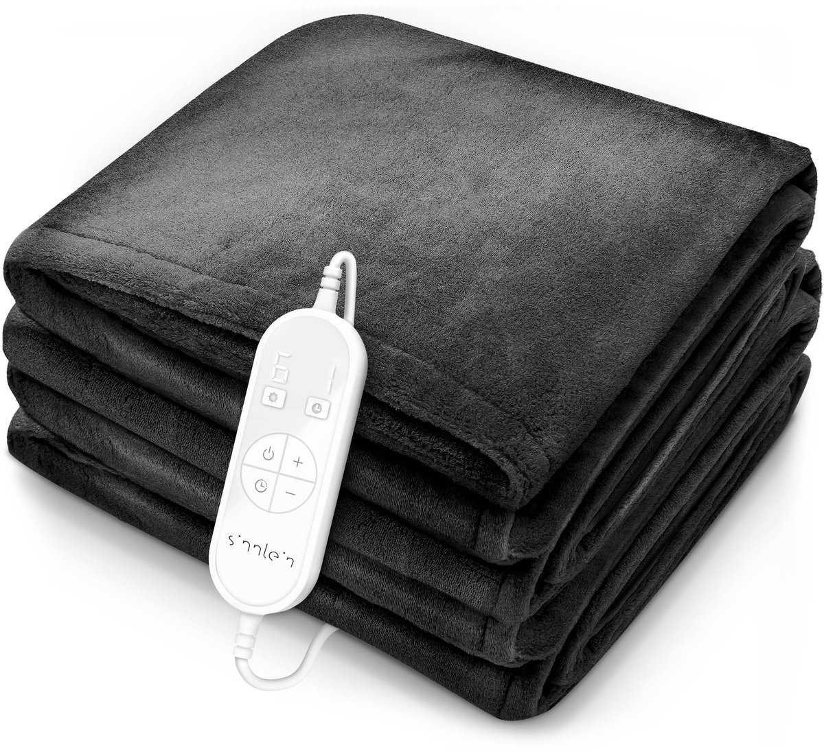 sinnlein® Warmtedeken Pluche 180 x 130 cm met Timerfunctie