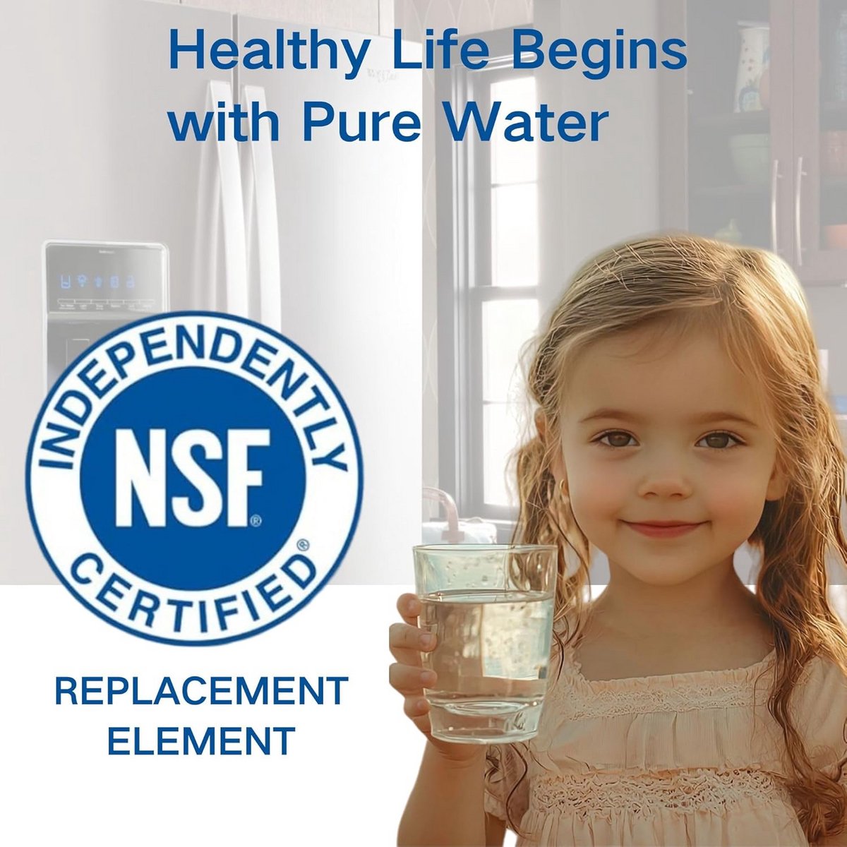 Waterfilter voor Koelkast Vervanging voor EPTWFU01 Ultra 2