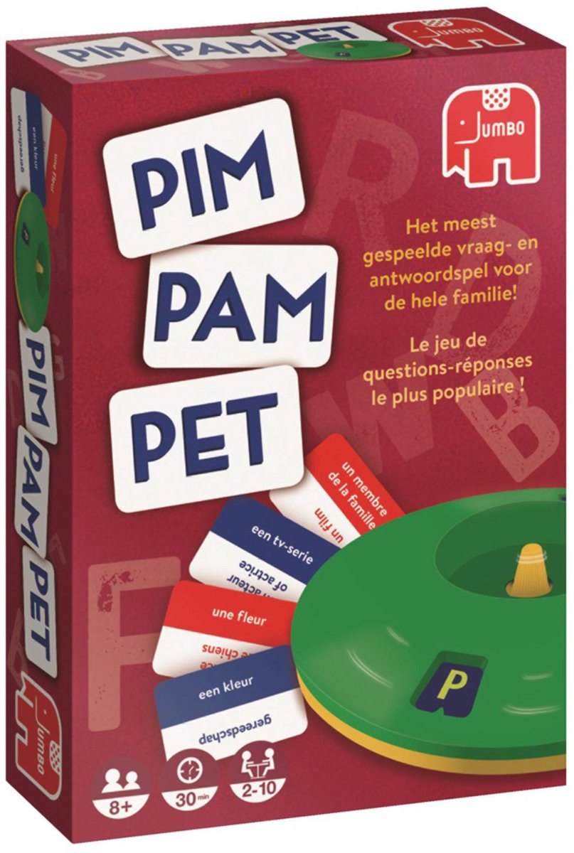 Bol.com Jumbo - Pim Pam Pet Original - Kaartspel aanbieding
