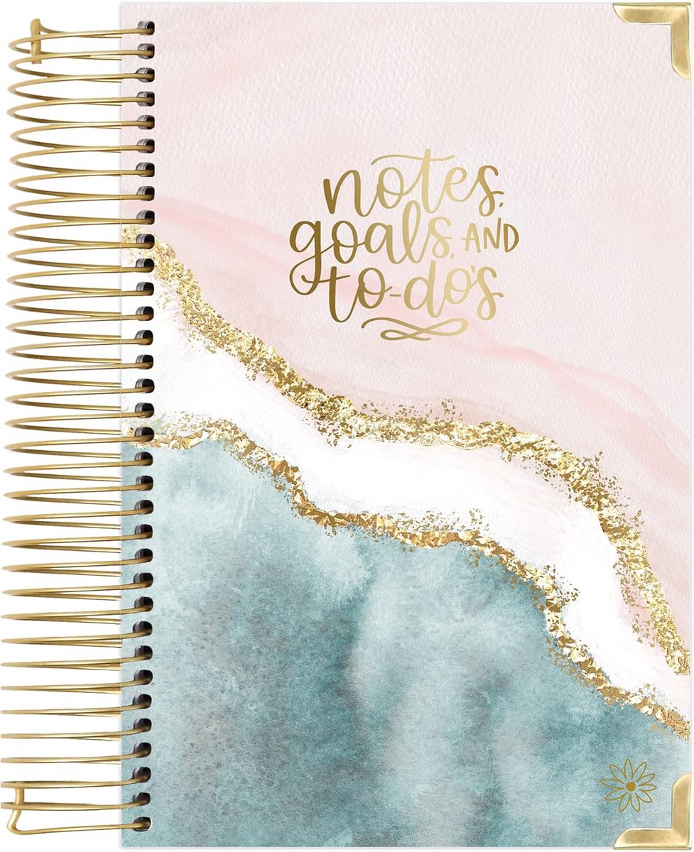 Ongedateerde Agenda & Dagelijkse To-Do Lijst Planner met Hardcover - Compleet Taakbeheersysteem
