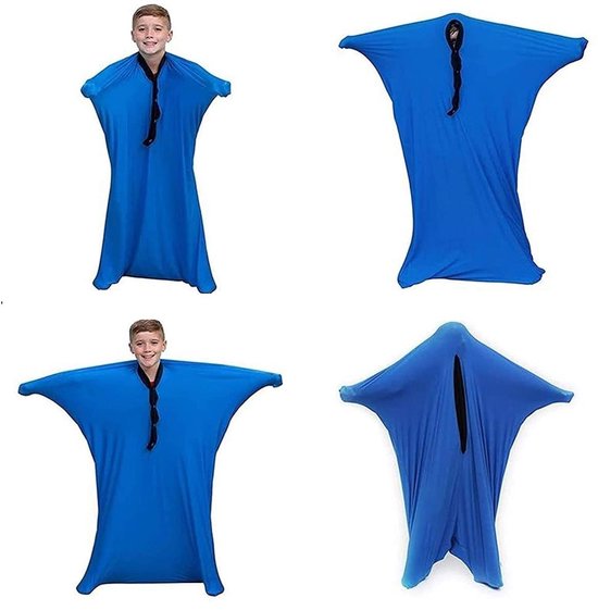 Ynkkvre - Sensorische Sokken - Lichaamssok - Compressiepak - Sensorische Sok - Kalmerend voor Autisme en ADHD - Volledige Lichaamsbedekking - Lichtgewicht en Ademend - Geschikt voor Overstimulatie en Stress - XL van Merkloos — afbeelding 2