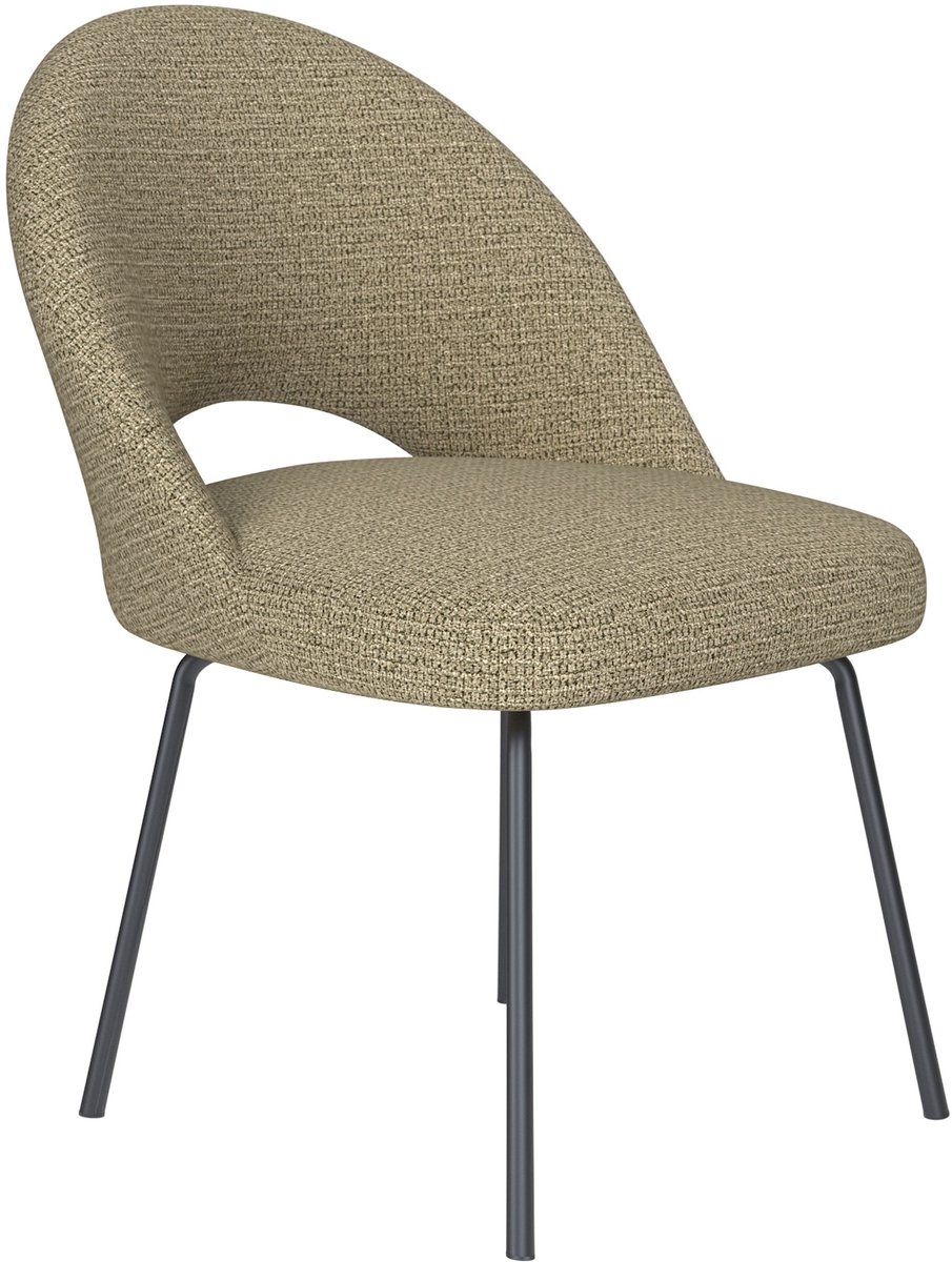 Housecraft Living Mick Eetkamerstoel Metaal Pistache groen