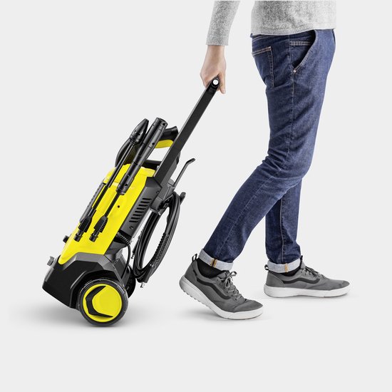 Kärcher K 5 FJ BB Home Hogedrukreiniger - 145 bar - 500 l/u - 40 m²/u - Complete Set - Geschikt voor oa. auto - fietsen - terras - motoren - schutting en tuinset van Merkloos	 — afbeelding 4