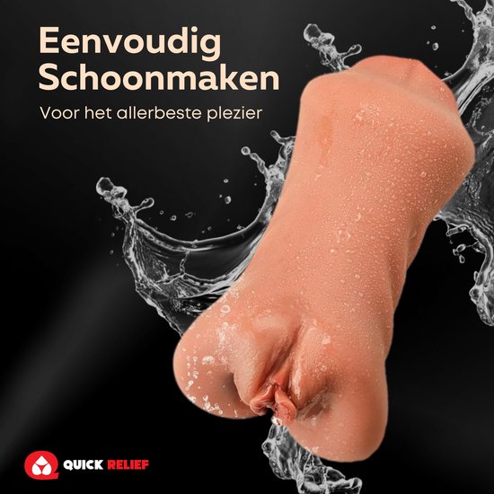 Quick Relief Lola Cakes - Sex Doll met intern skelet - Plastic pussy -  Kunst vagina | bol