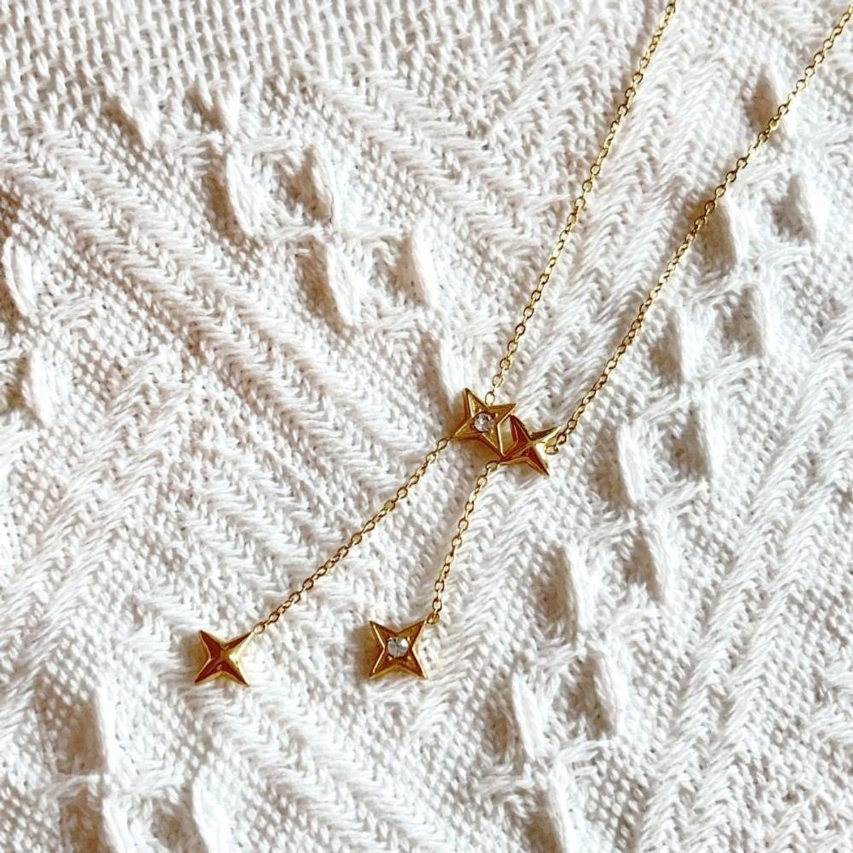 Ketting Si Amor Sieraden NW2645-G Roestvrij Staal Kleur Goud