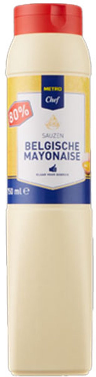 Metro Chef Belgische Mayonaise 80% 750 ml