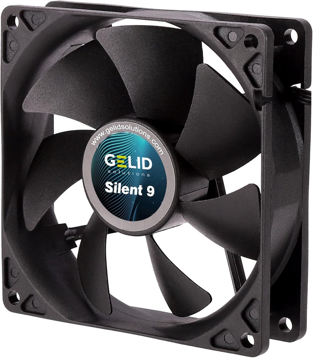 Stil 140mm PC Behuizing Ventilator met PWM Controle - Zwart