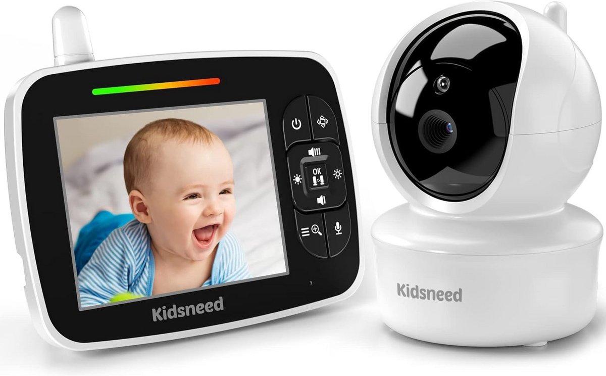Babyfoon met HD-scherm Nachtzicht en Tweewegs Audio