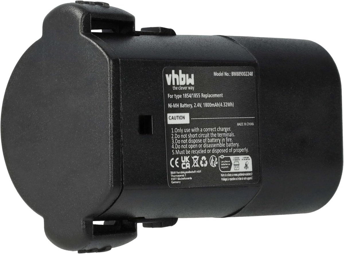 Vervangende Accu voor Scheermachine 2.4V 1800mAh NiMH