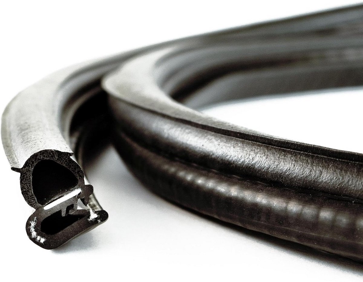 Universeel Afdichtingsprofiel Zwart Deurrubber Kofferbakafdichting 10 Meter