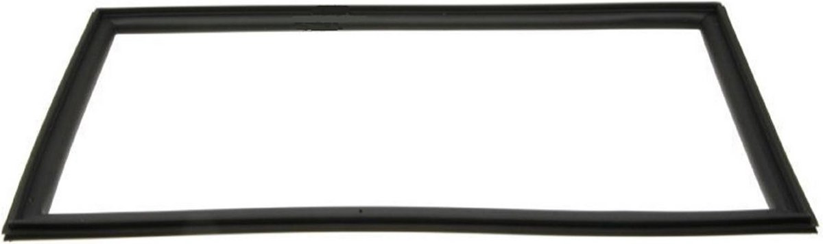 Zwarte deurafdichting voor koelkast en vriezer met afmetingen 491 x 289 mm