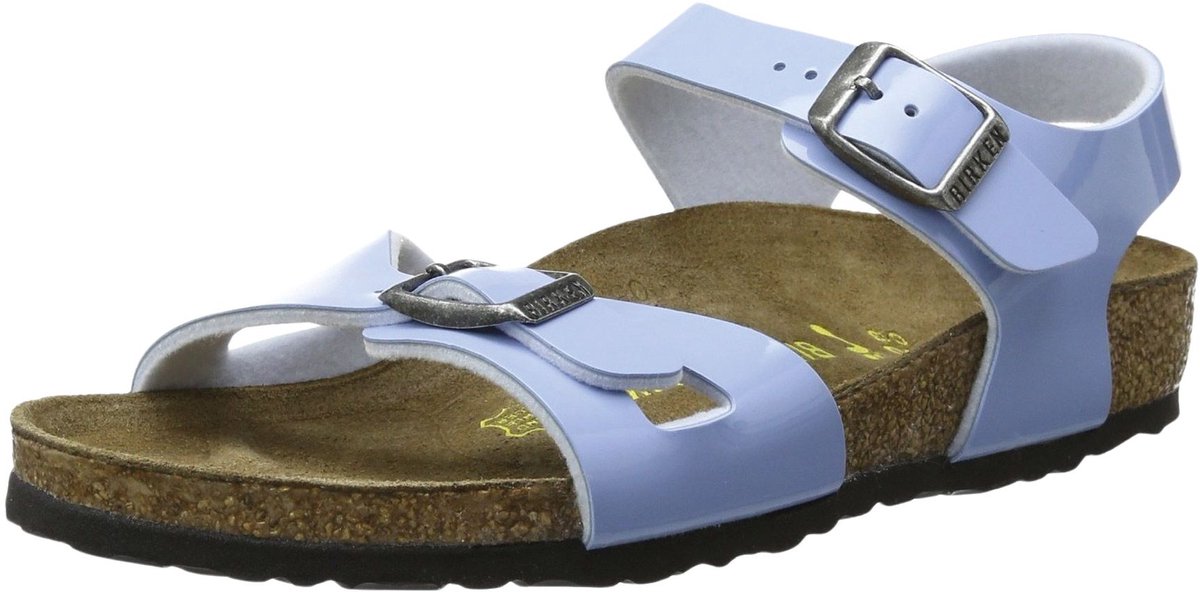 Birkenstock Rio Sandalen Junior Blauw