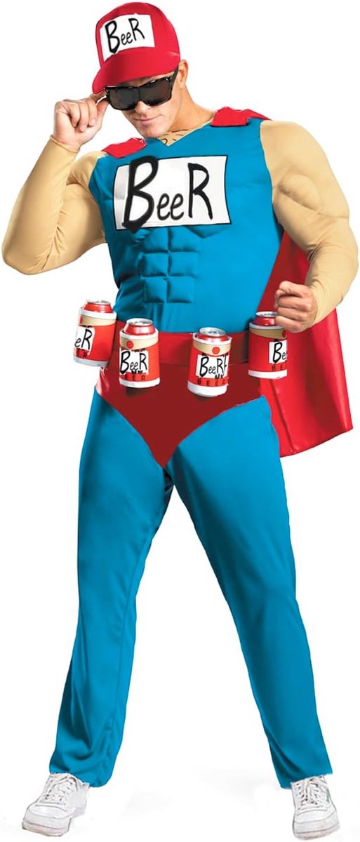 Heren Bier Kostuum Vrijgezellenfeest Carnaval Outfit