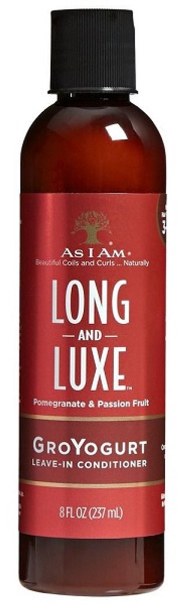 As I Am - Long & Luxe Gro Yogurt Leave in Conditioner - 237 ml