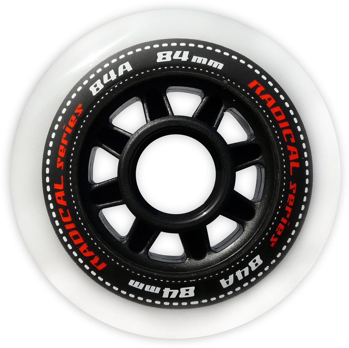 Tempish Radical 84A Wielen voor skeelers 84mm 4 stuks Wit