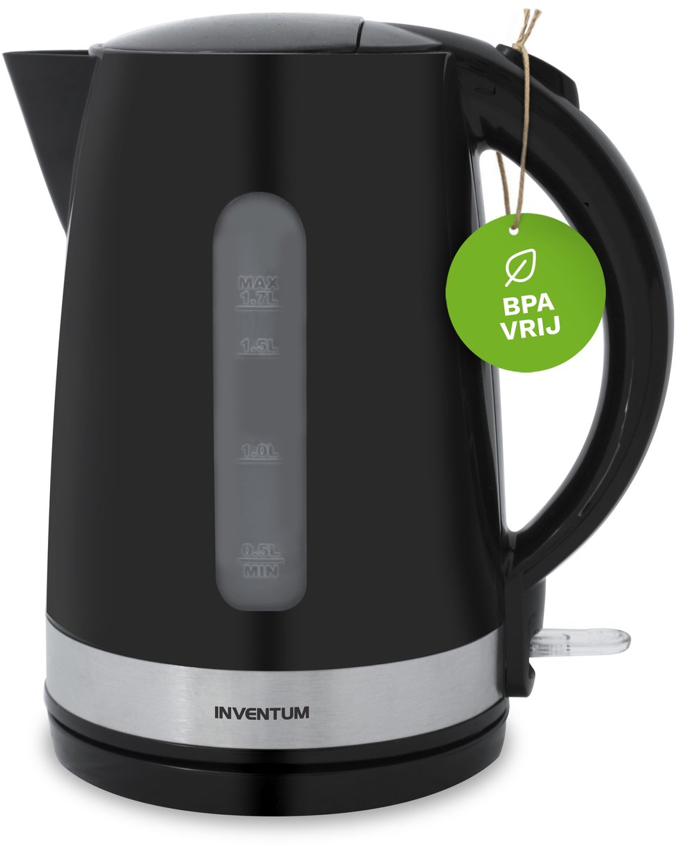 Inventum HW217B - Waterkoker - Zwart