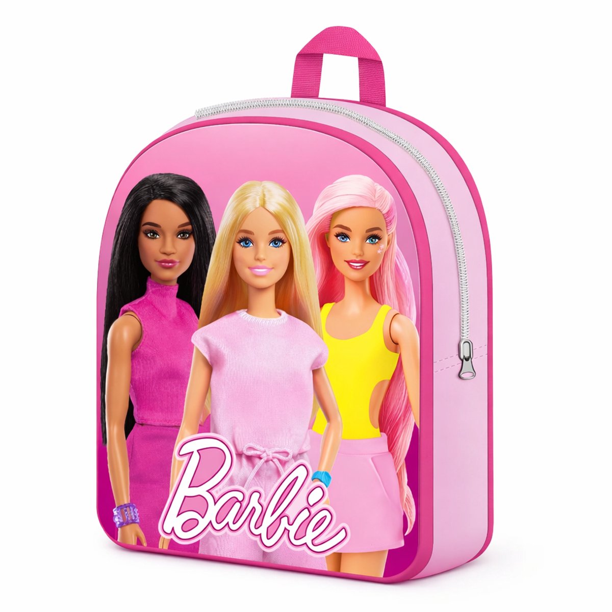 Barbie rugzak voor kinderen - Schoolrugzak - Schooltas voor meisjes - Rugtas voor meiden - 30 x 26 x 10 cm - Roze