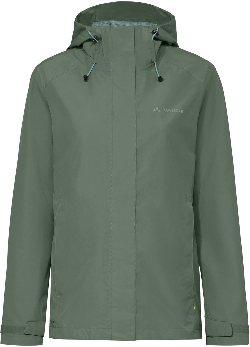 VAUDE Strathcona-jas, hardshelljas, dames outdoor sportjassen, waterdicht, winddicht, hardshell, capuchon, regular pasvorm