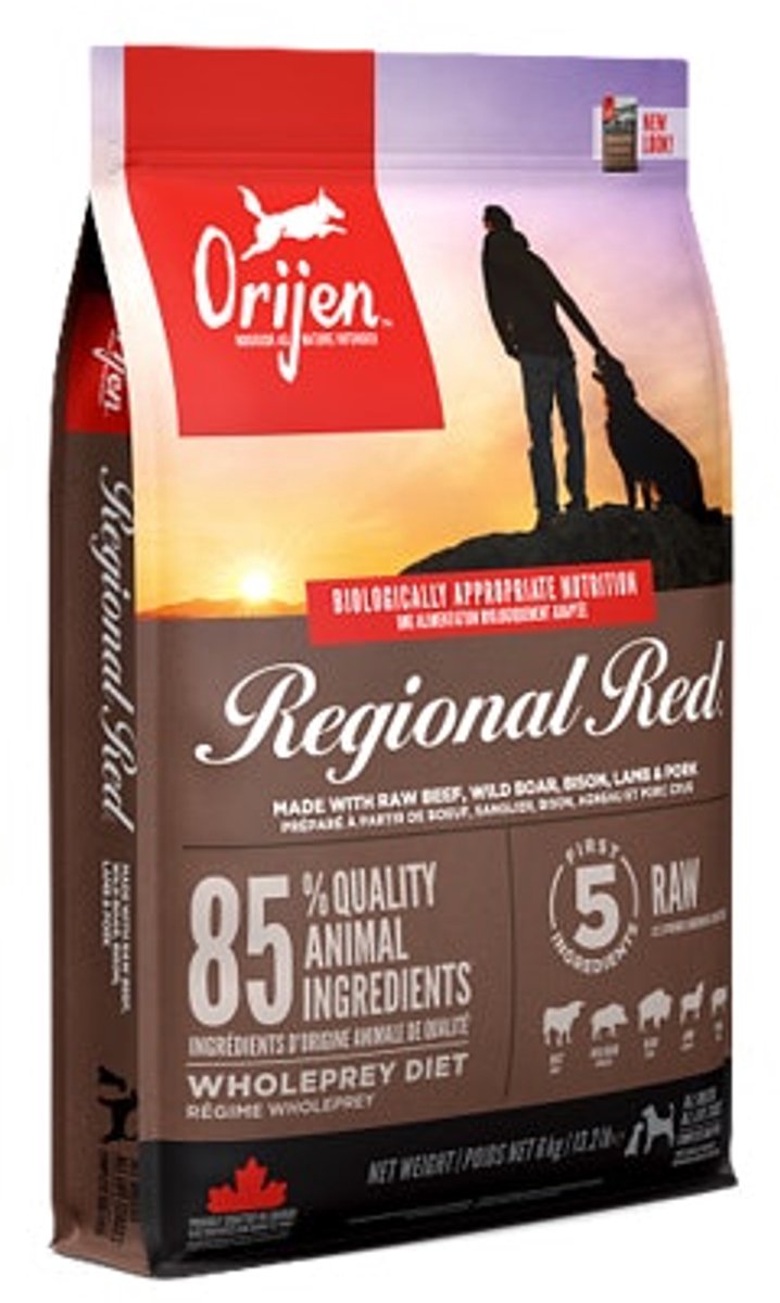 Orijen Orijen Regional Red Dog Whole Prey - 2 x 2 kg