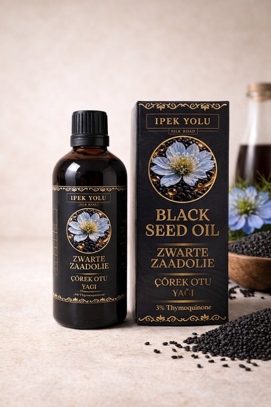 Black Seed Oil 100ml - 100% Puur & Onbewerkt - Koudgeperst - Food Grade - Zwartzaadolie - Zwarte Zaad Olie - Zwarte Komijnolie - Nigella Sativa Olie - Corekotu Yagi - Habba Sawda
