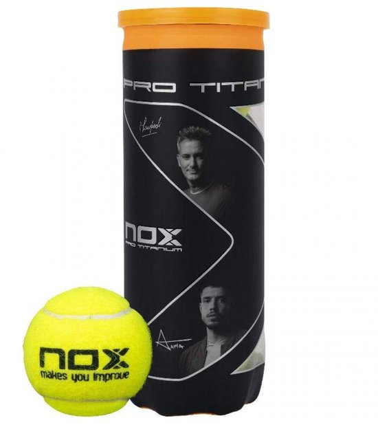 Nox Pro Titanium Padel Ballen Nox Pro Titanium Padel Ballen