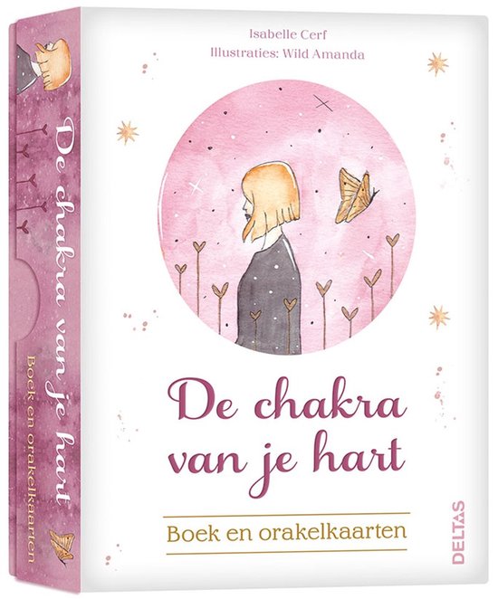 Deltas De chakra van je hart boek en orakelkaarten 1 Set - cover