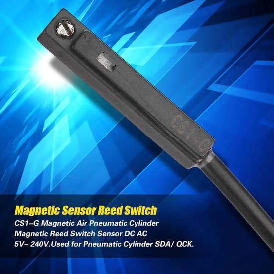 10x magnetischer Reed-Schalter CS1-G/M/U/F für Pneumatikzylinr