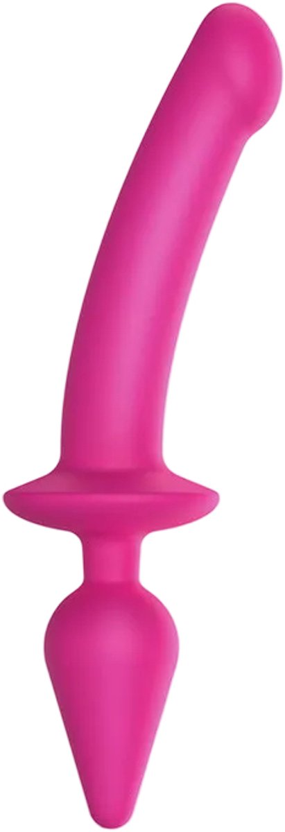 Strap-On-Me - Switch Plug-In - Dildo & Buttplug - Roze - Maat L