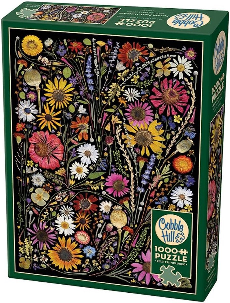 1000 Stukken Legpuzzel Bloem Drukken Geluk
