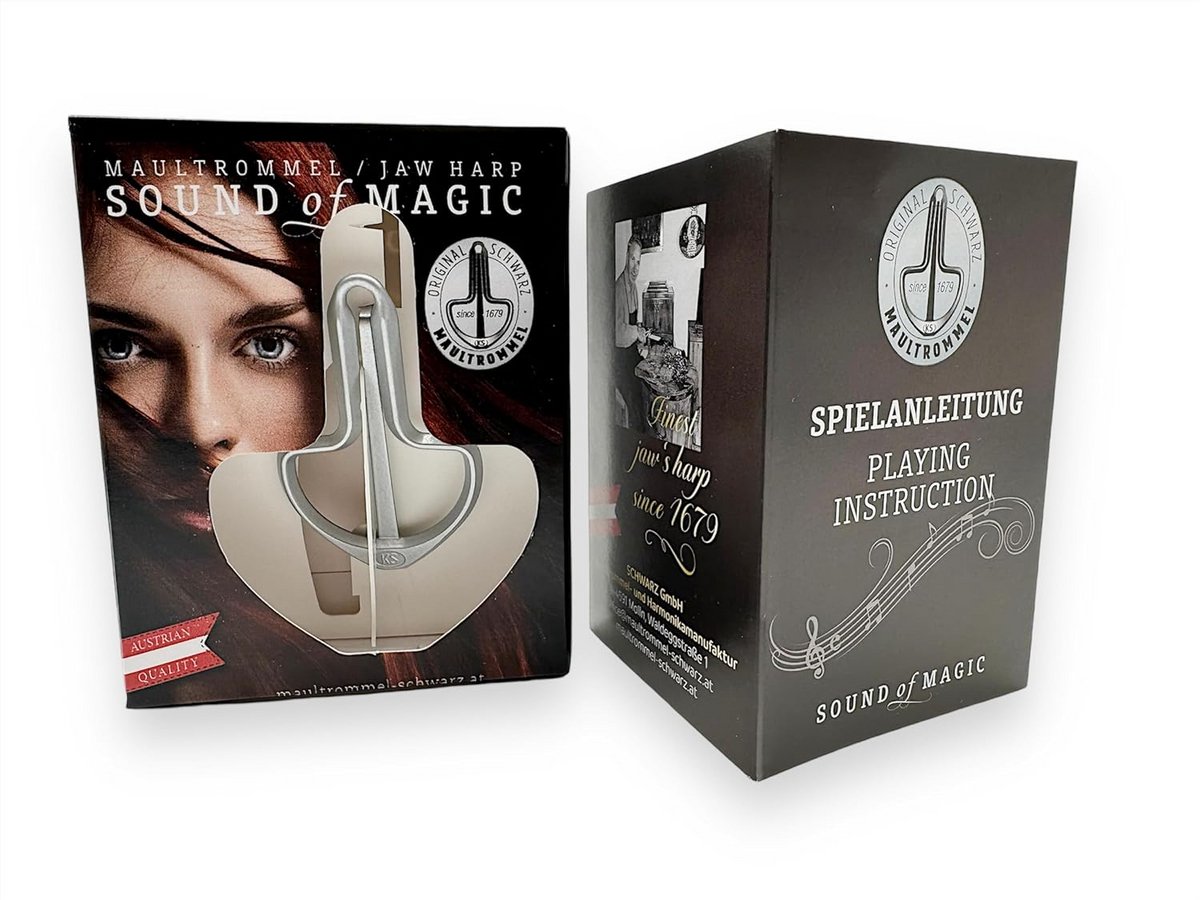 Mondharp Cadeauset - Jaw Harp - Klaagmuur Harp inclusief Handleiding
