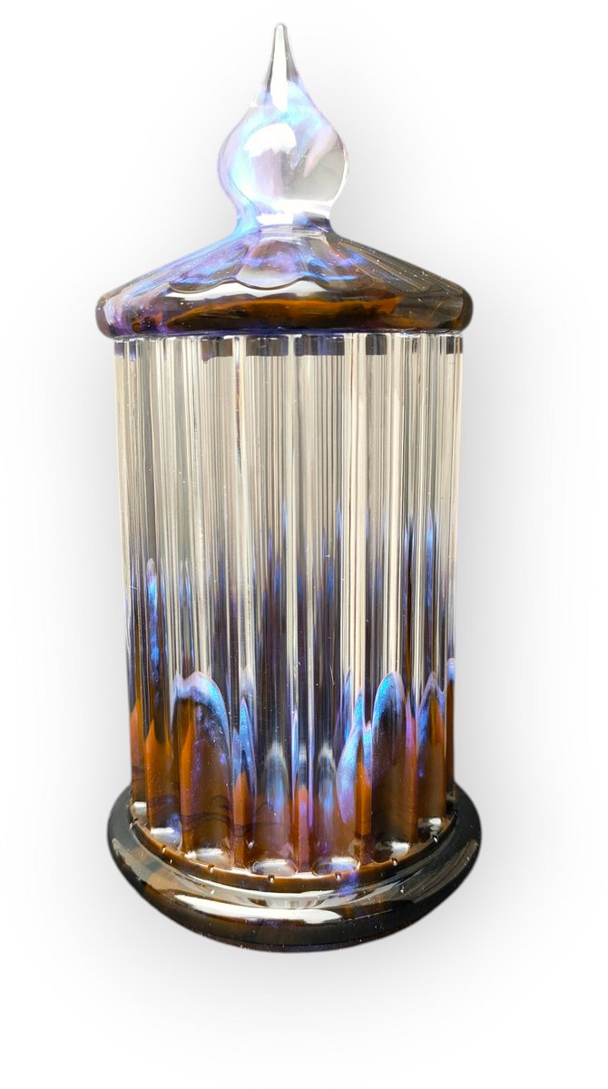 Resin Art JR: Wattenstaafjes houder / Badkameraccessoires / Opbergpotje / Bakje