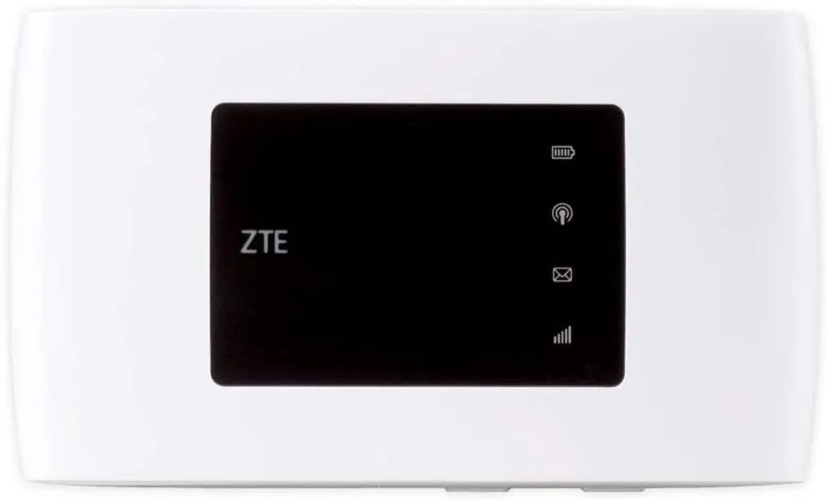 ZTE MF920V 4G LTE MiFi Hotspot – Draagbare WiFi Router met SIM, Accu en Mobiel Internet voor Onderweg