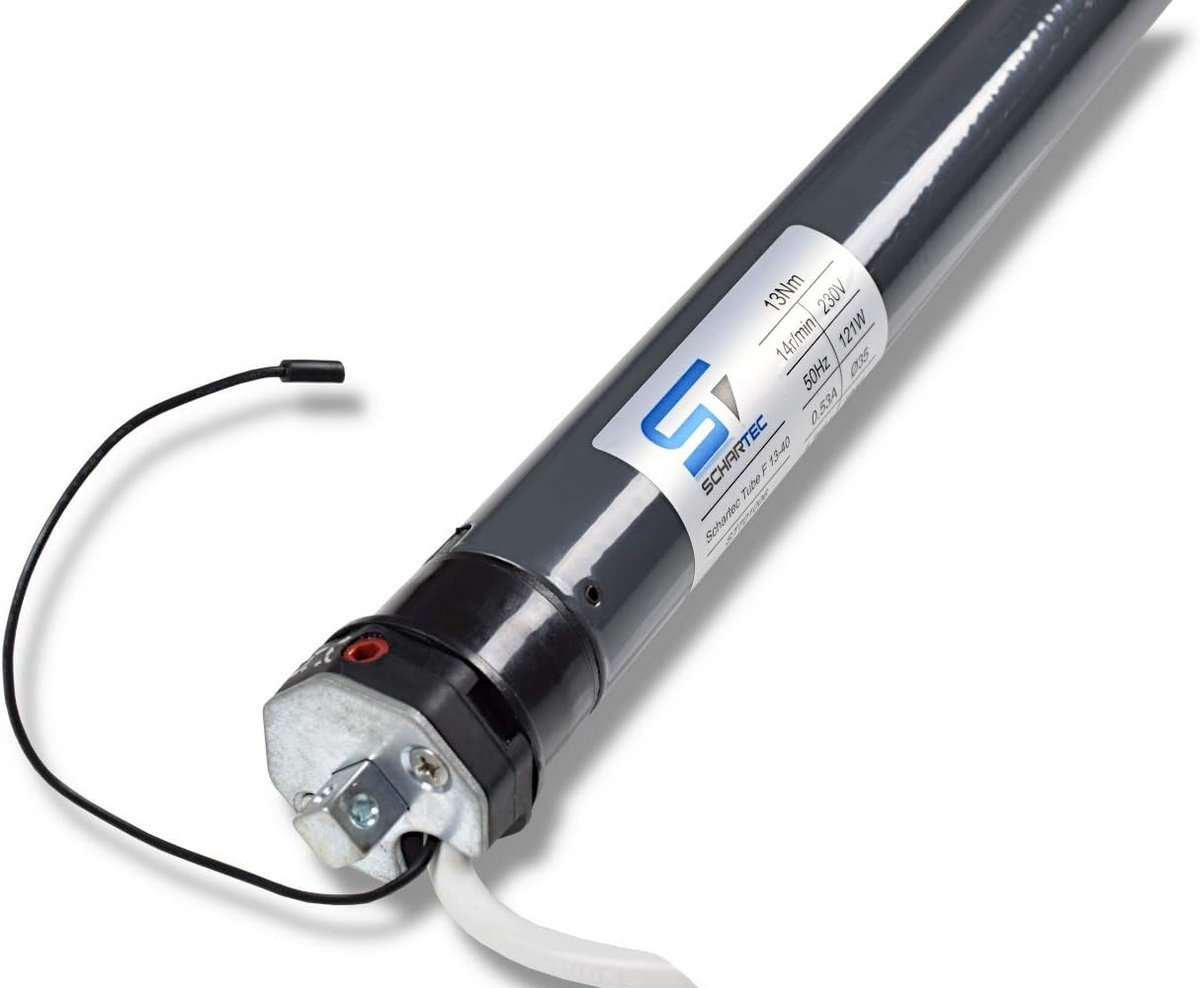 Draadloze Radio Rolluikmotor 13 Nm - Elektrische Buisbuismotor voor 40 mm en 60 mm As